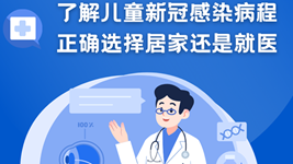 了解儿童新冠感染病程 正确选择居家还是就医